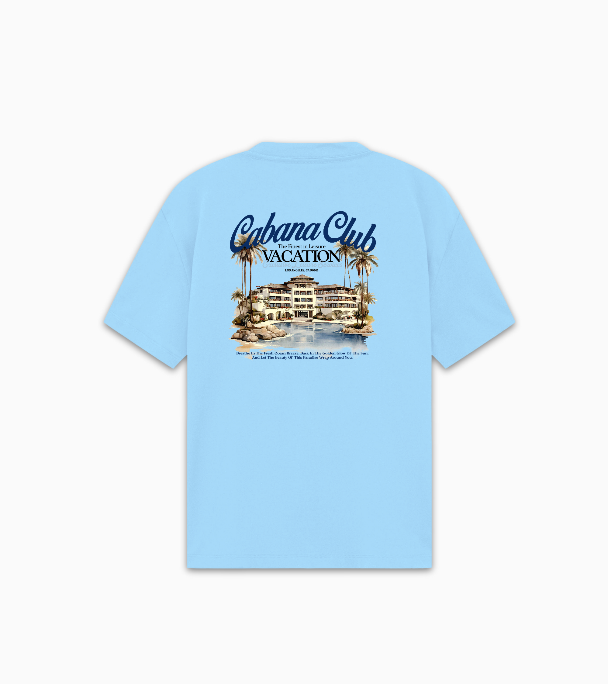 Vacation tee Junior - Light Blue