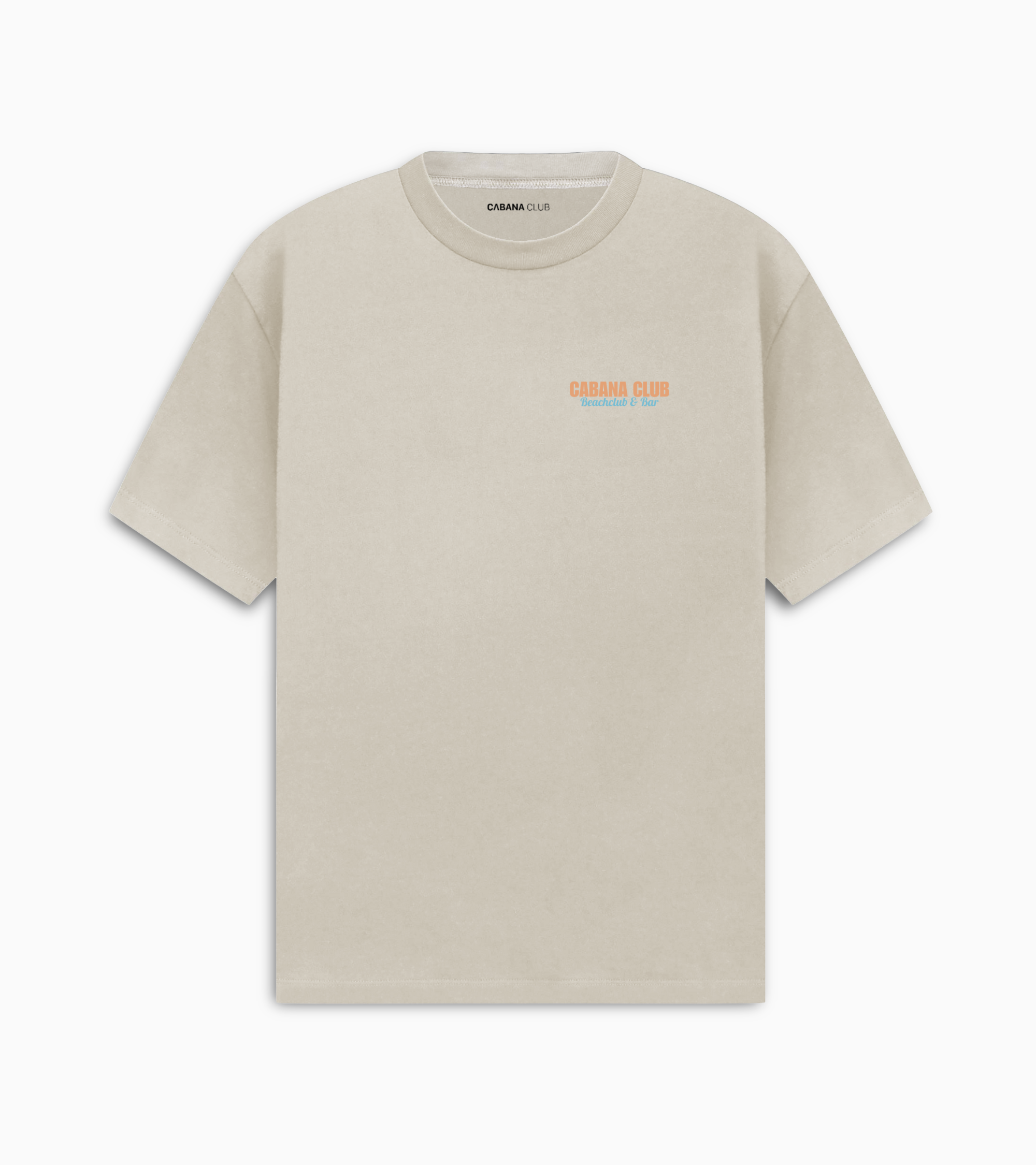 Beach Club Tee- Beige