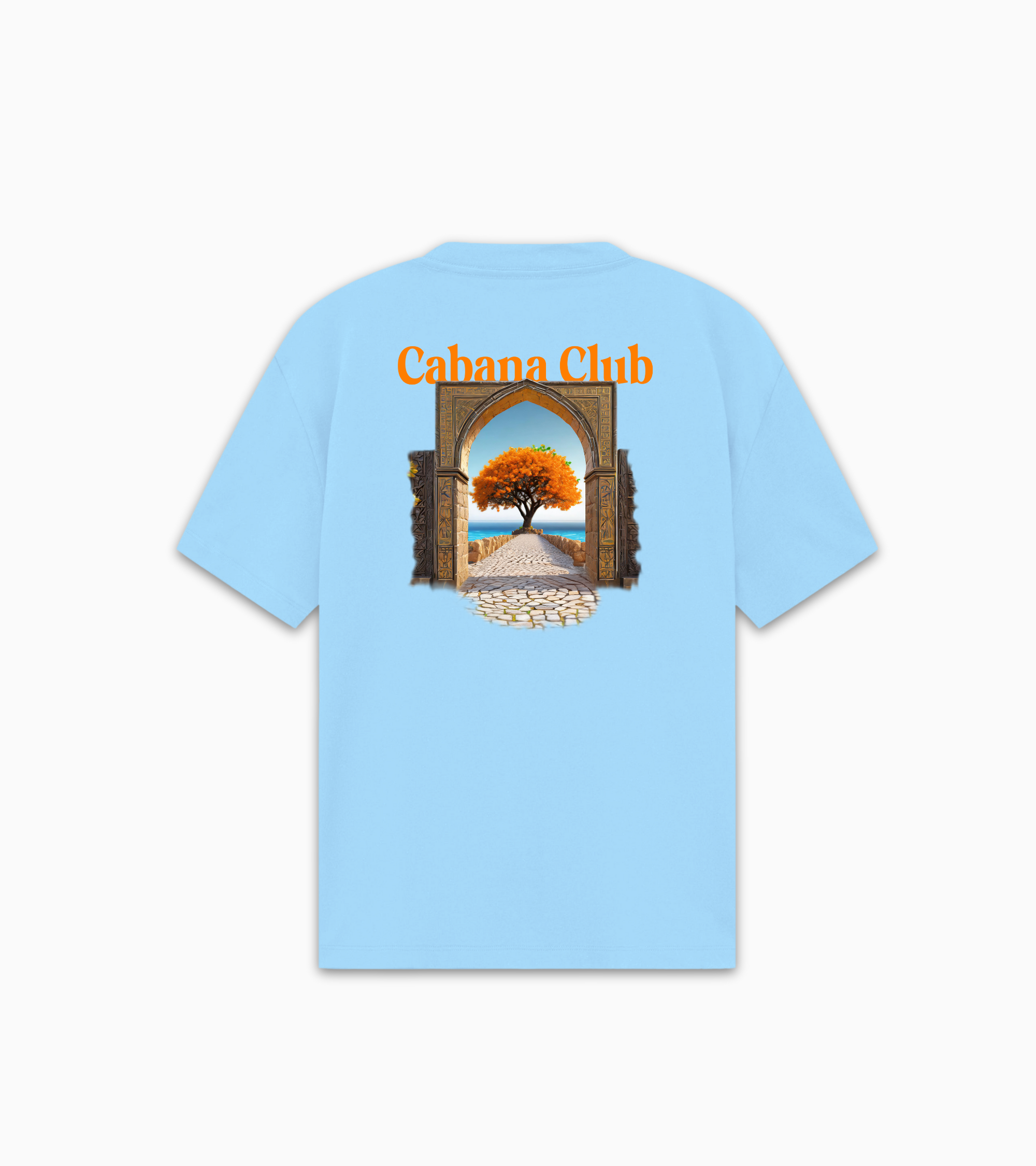 Arch tee Junior - Light Blue