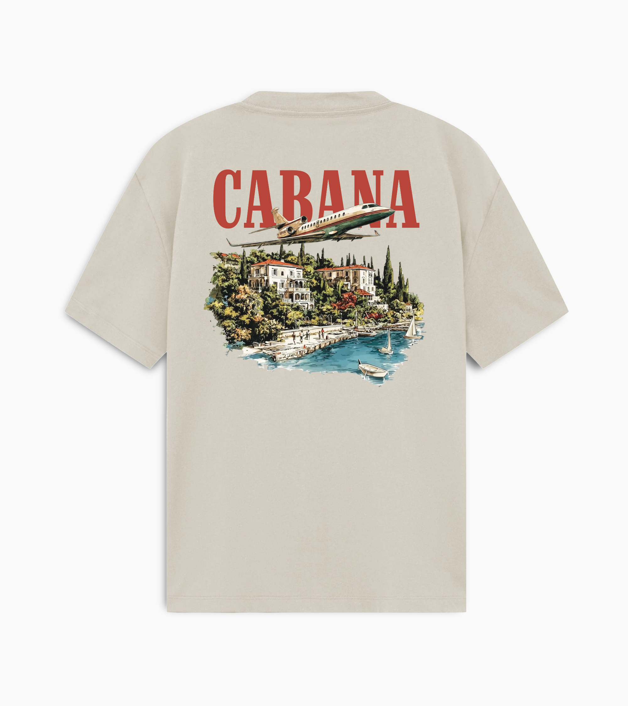 Plane Tee - Beige
