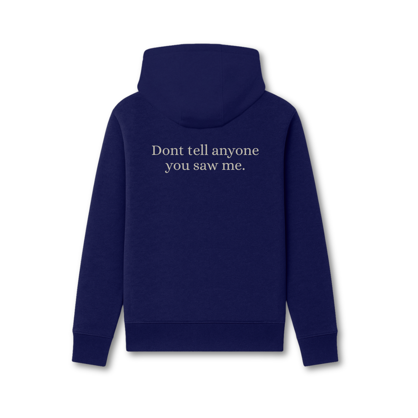 Don't Tell Hoodie Blauw