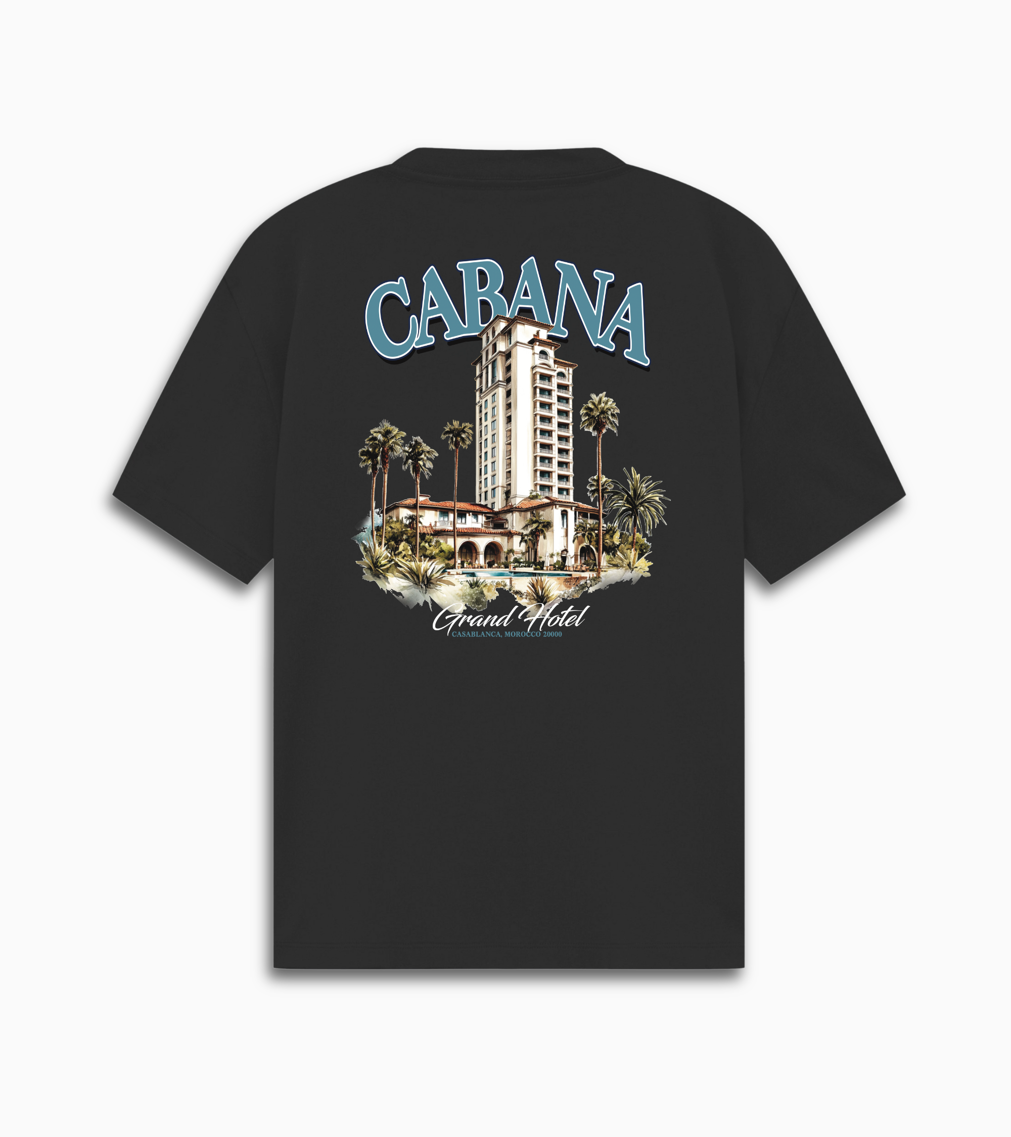 Grand Hotel Tee- Black