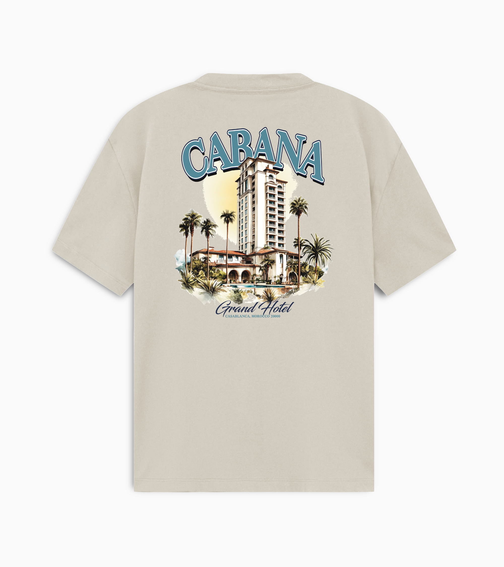Grand Hotel Tee- Beige