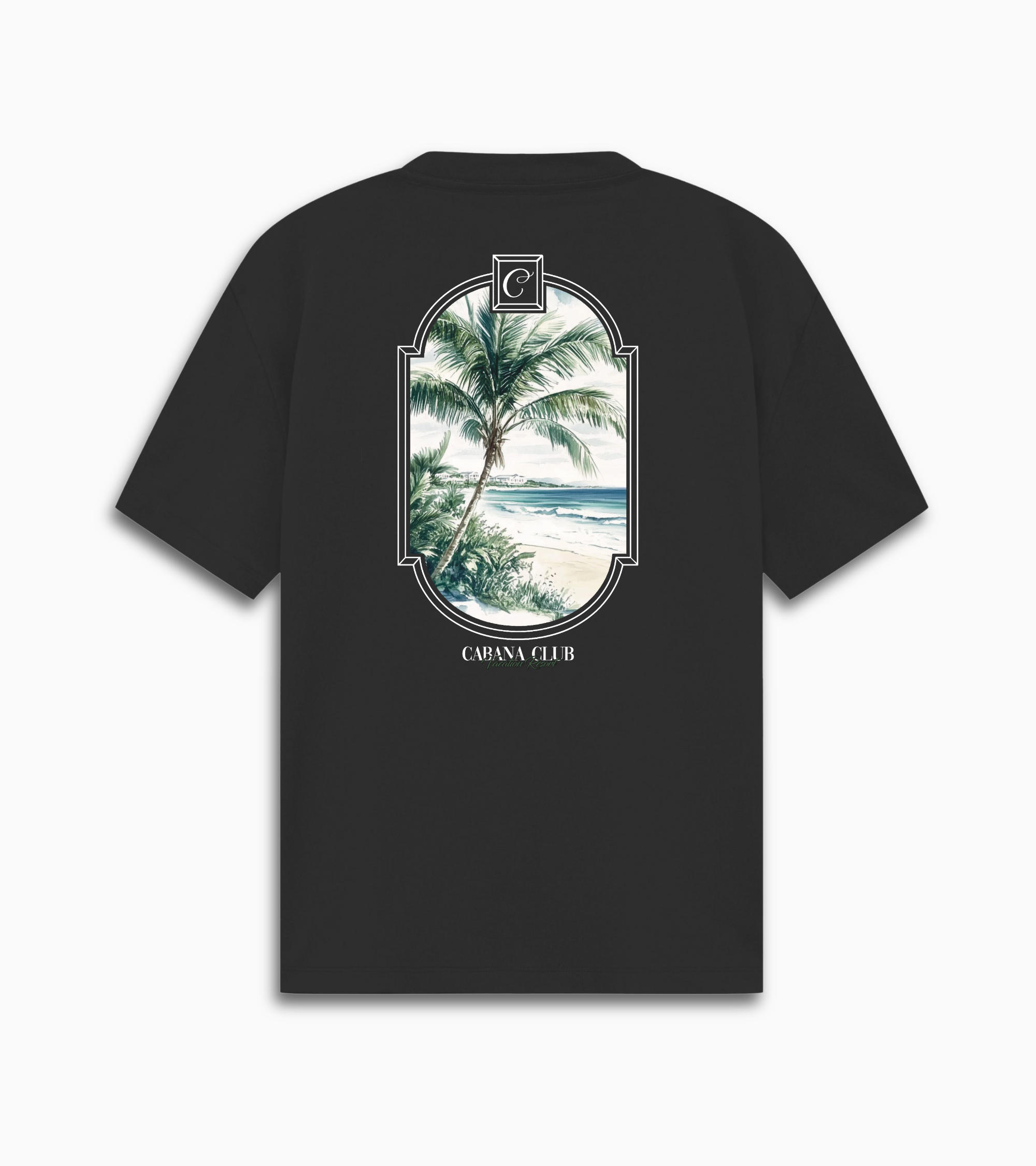Palm Tee - Black